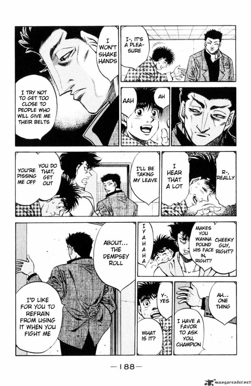 Hajime no Ippo: Fighting Spirit, Chapter 462 image 13